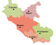 Lazio. Un p&ograve; di geografia.